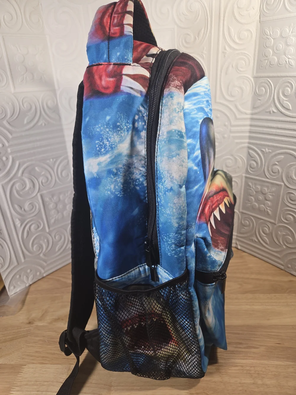 JeremySport Kids 3D Shark Backpack